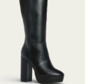 Platform Heel Boots